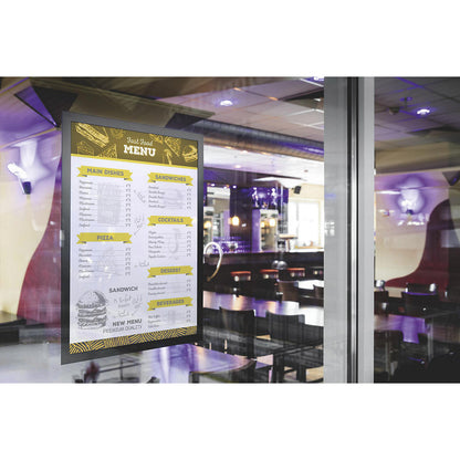 DURAFRAME® SUN foil frame, non-adhesive, A3 format, pack of 6, black.