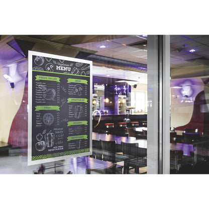 DURAFRAME® SUN foil frame, non-adhesive, A3 format, pack of 6, silver.