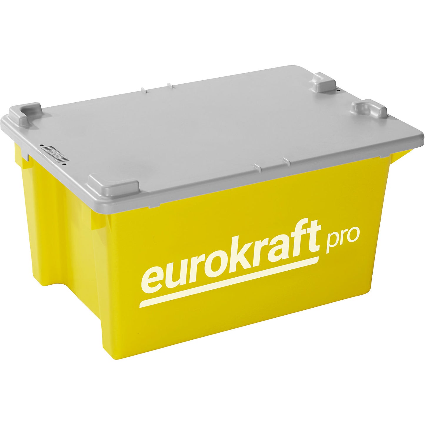 Stack/nest container, capacity 50 l, pack of 3, yellow.