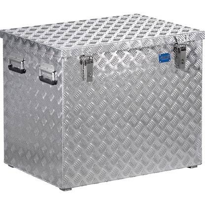 Aluminium chequer plate transport case, without gas pressure spring, capacity 234 l.