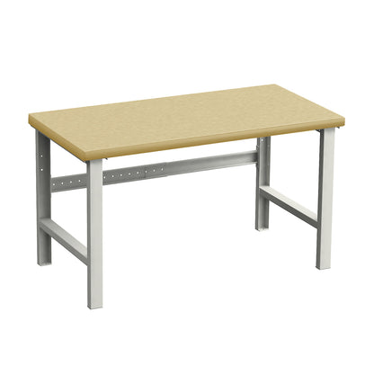 Workbench, modular system, standard model, multiplex worktop, WxD 2000 x 750 mm.
