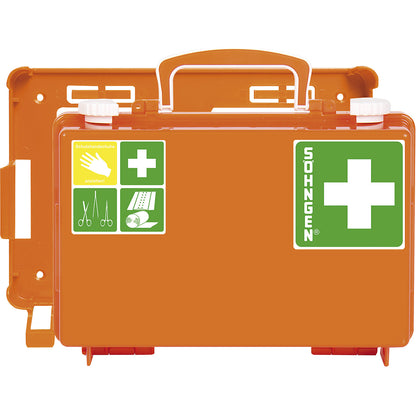 First aid case, DIN 13157 compliant, HxWxD 170 x 260 x 110 mm, without contents.