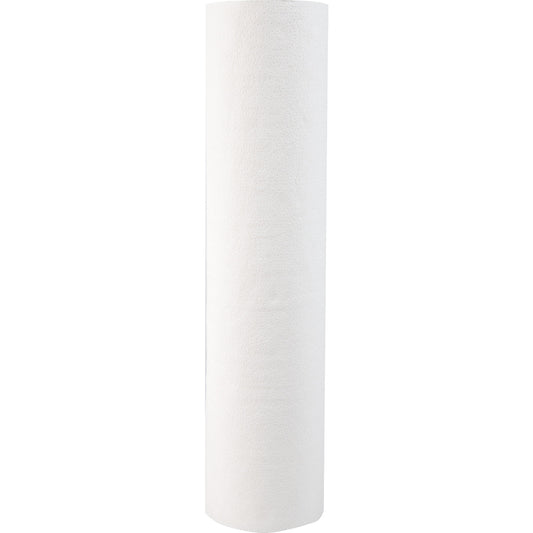 Sanitary paper, white, with tear perforations, width 550 mm, 150 m roll.