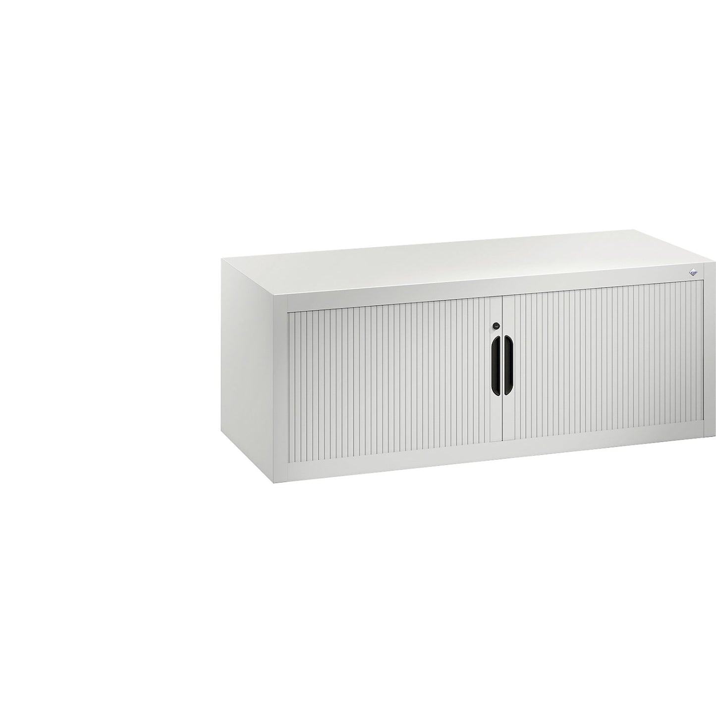 Add-on roller shutter cupboard, HxWxD 450 x 1200 x 420 mm, traffic white.