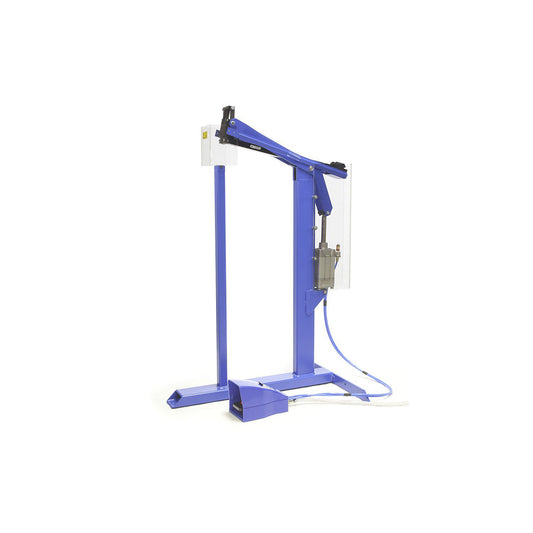 Fixed stapling machine, for bottom stapling, pneumatic for staples 15 - 22 mm.
