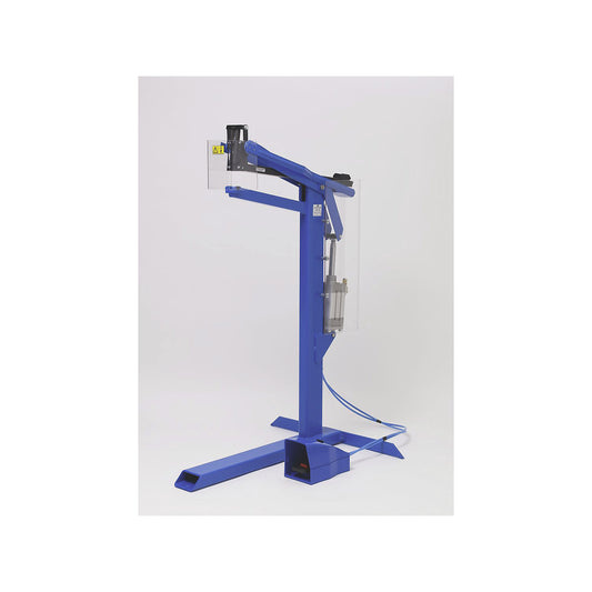 Fixed stapling machine, for flat stapling, pneumatic for staples 15 - 22 mm.