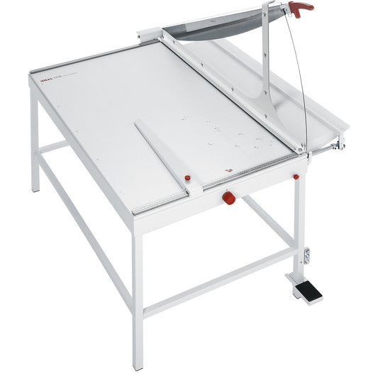 Guillotine, cutting length 1100 mm, with base frame.