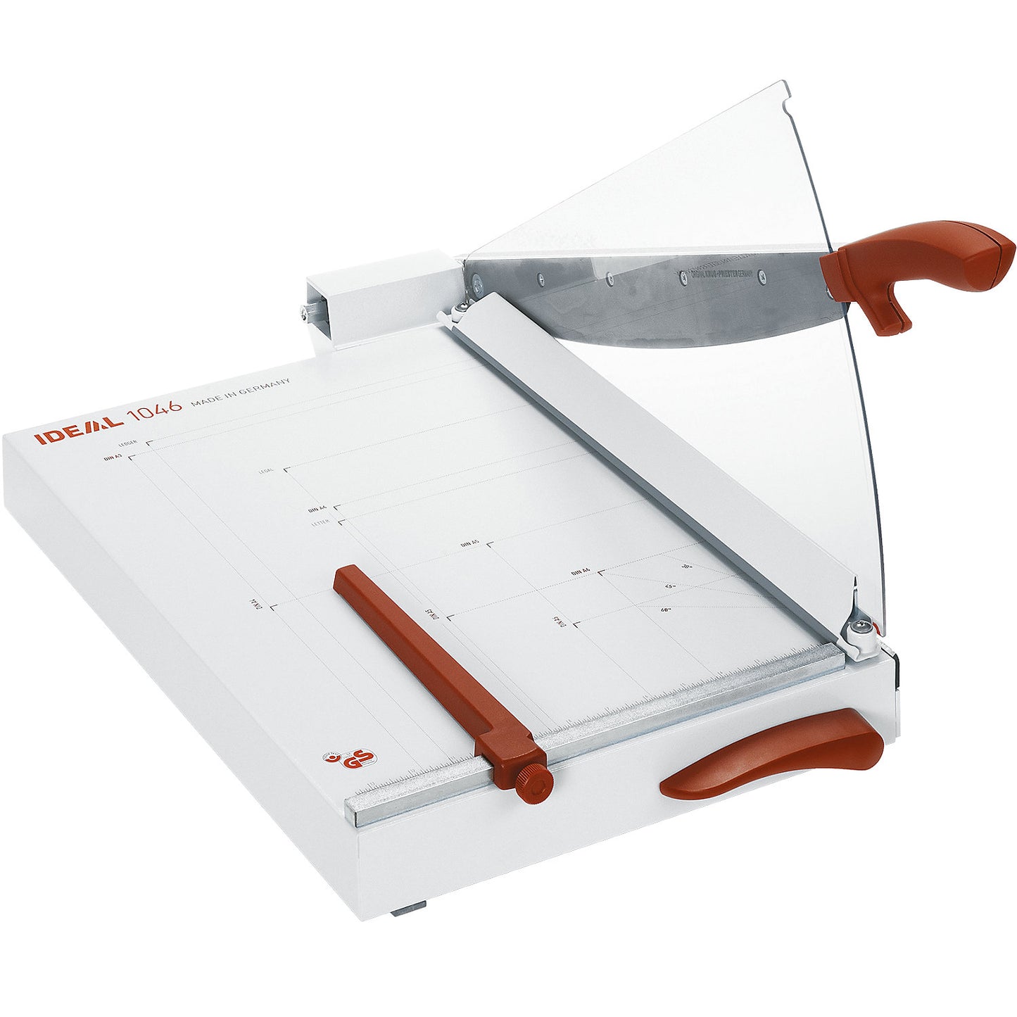 Guillotine, cutting length 460 mm, without base frame.