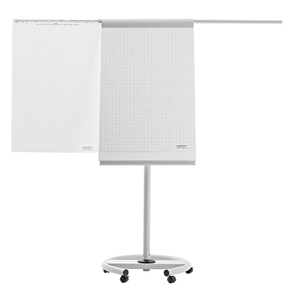 DE LUXE flip chart, mobile, writing surface 680 x 970 mm.