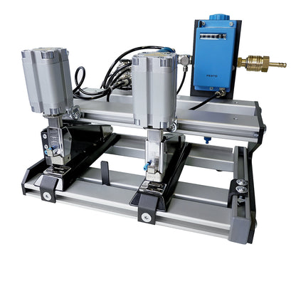 Desk stapler, pneumatic, with contact operation for staples 6 - 8 mm.