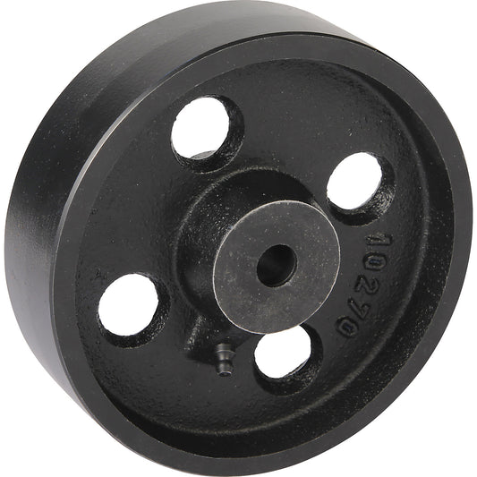 Grey cast iron wheel, plain bearings, wheel Ø x width 160 x 48 mm.