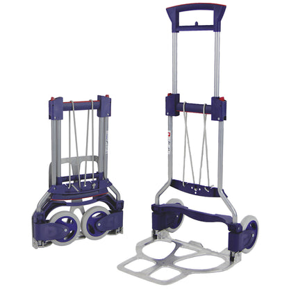 Professional sack truck, folding, RuXXac® cart BUSINESS XL, max. load 125 kg.