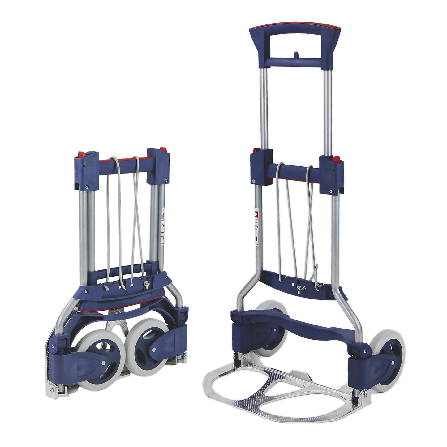 Professional sack truck, folding, RuXXac® cart BUSINESS, max. load 125 kg.