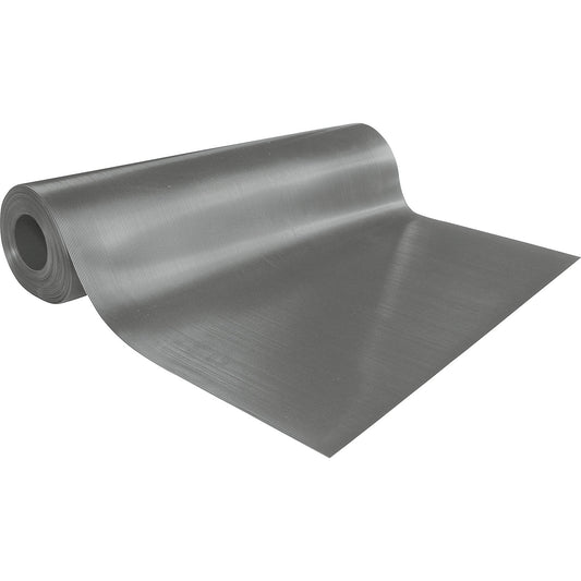 Yoga Line Oil floor and workbench mat, sold by the metre, lengths of 1+ m, light grey.