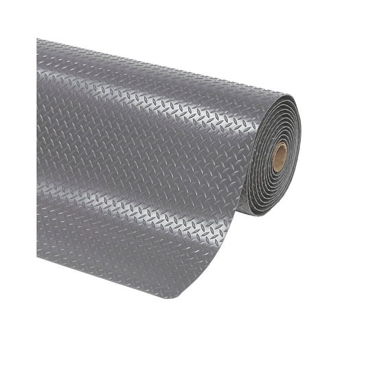 Cushion Trax® anti-fatigue matting, per m, grey, width 910 mm.