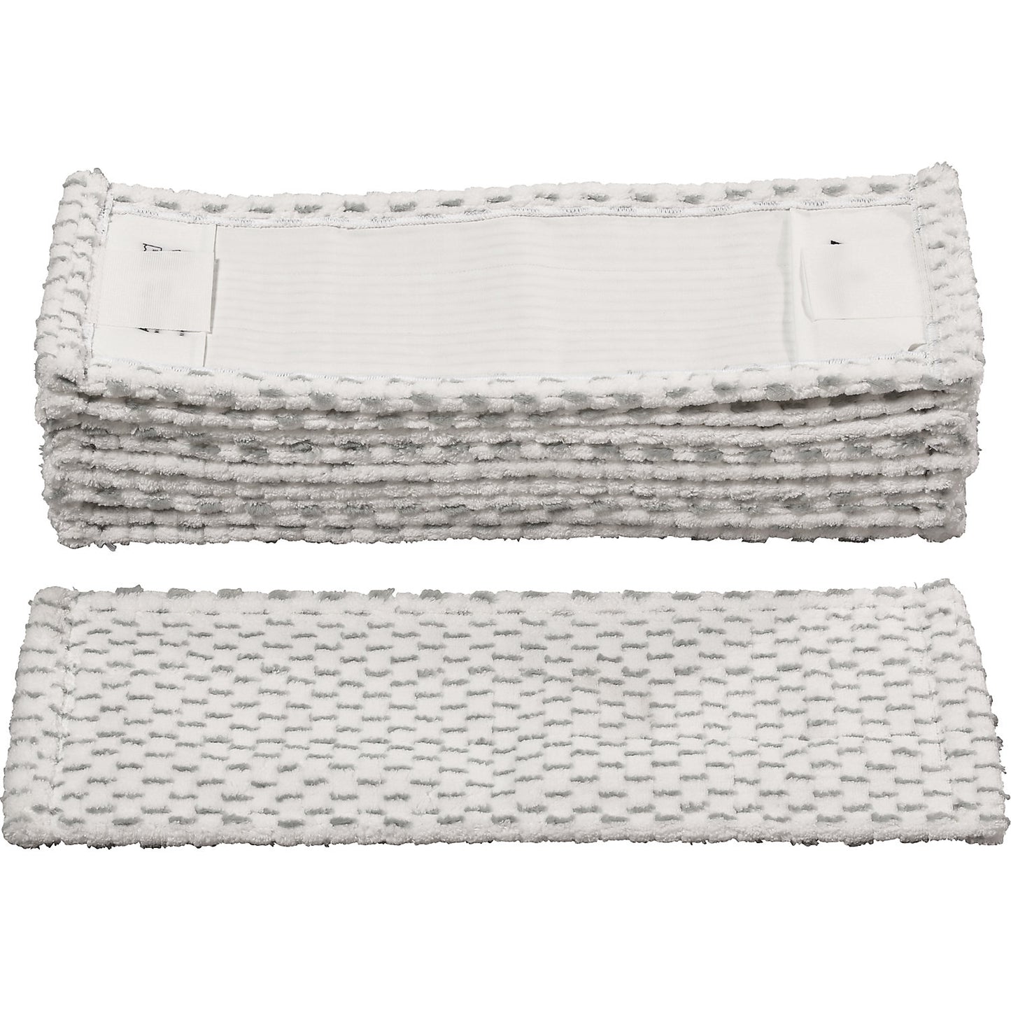 Microfibre mop, pack of 10, ACTIVE with pockets/flaps, width 500 mm.