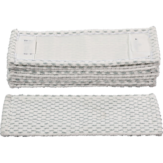 Microfibre mop, pack of 10, ACTIVE with pockets/flaps, width 400 mm.