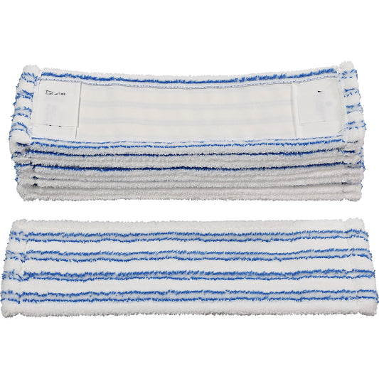 Microfibre mop, pack of 10, ENERGY with pockets/flaps, width 400 mm.