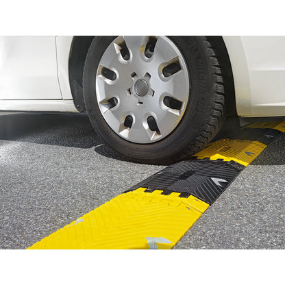 Speed ramp, portable, without non-slip coating, LxW 3000 x 250 mm.