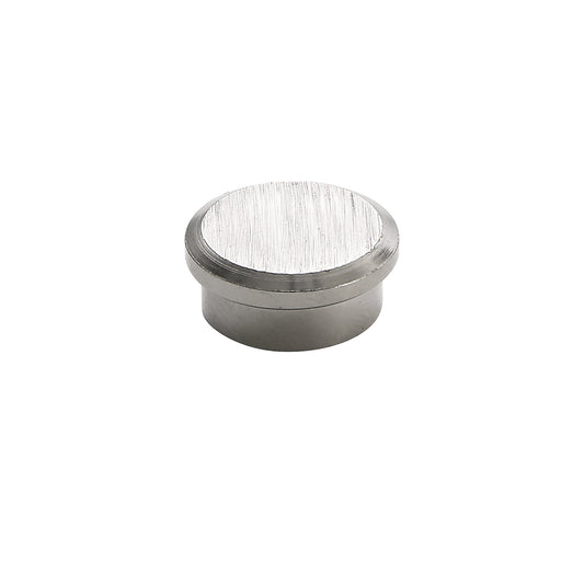 Super high power magnet, silver, pack of 10, Ø 16 mm.