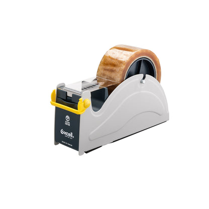 Table dispenser for self-adhesive tape, robust metal version, for tape widths up to 50 mm, pack of 3.