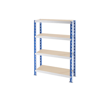 Universal boltless shelving unit, robust, chipboard shelves, HxWxD 1508 x 1050 x 500 mm, standard shelf unit.