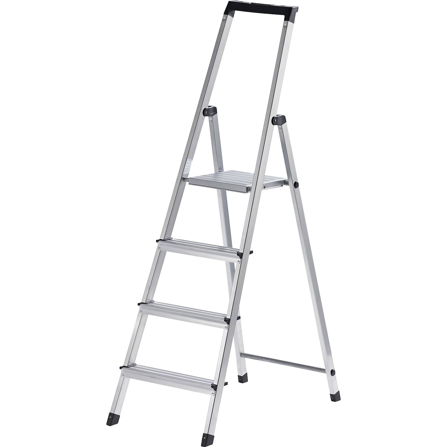 Step ladder, with safety platform, 4 steps.
