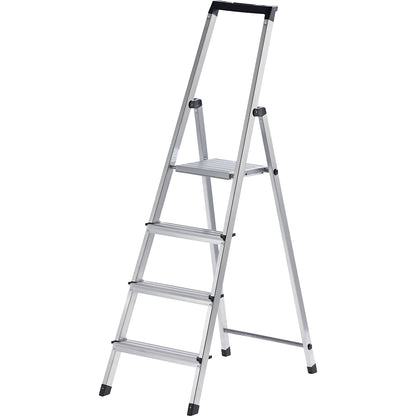 Step ladder, with safety platform, 4 steps.