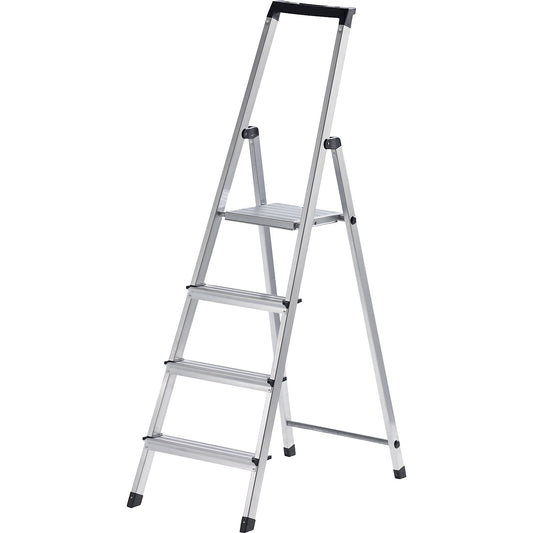 Step ladder, with safety platform, 4 steps.