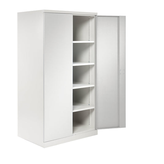 XXL double door cupboard, width 1000 mm, light grey door.