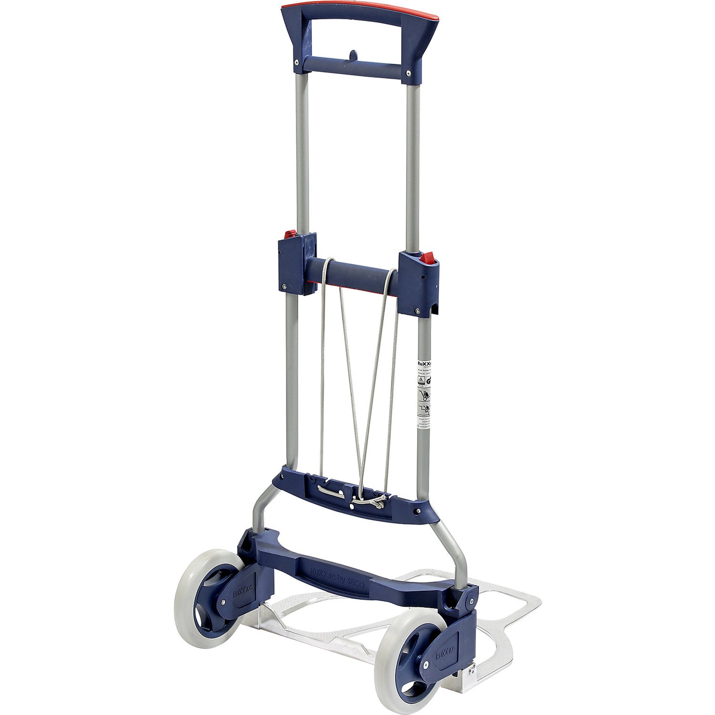 Professional sack truck, folding, RuXXac® cart BUSINESS XL, max. load 125 kg.