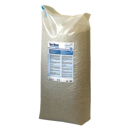 Winter grit, 40 l sack, salt free, environmentally friendly, pack of 6.