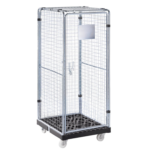 PROTECT roll container, height 1800 mm, jet black.