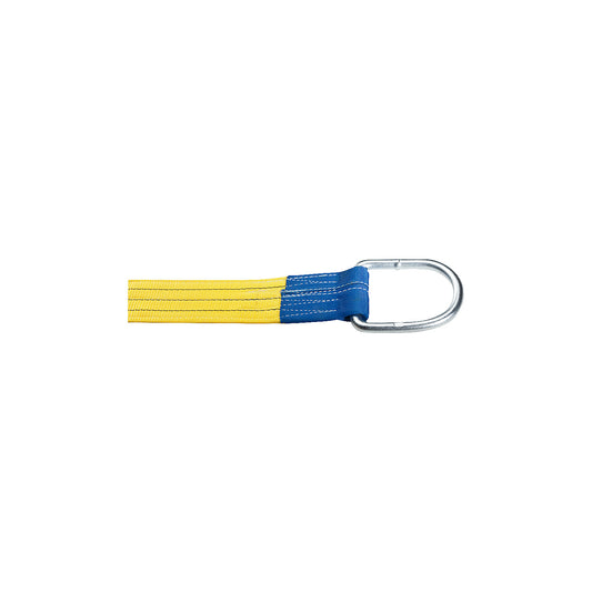Lifting strap with 2 handles, max. load single direct 3000 kg, pack of 2, effective length 2 m.