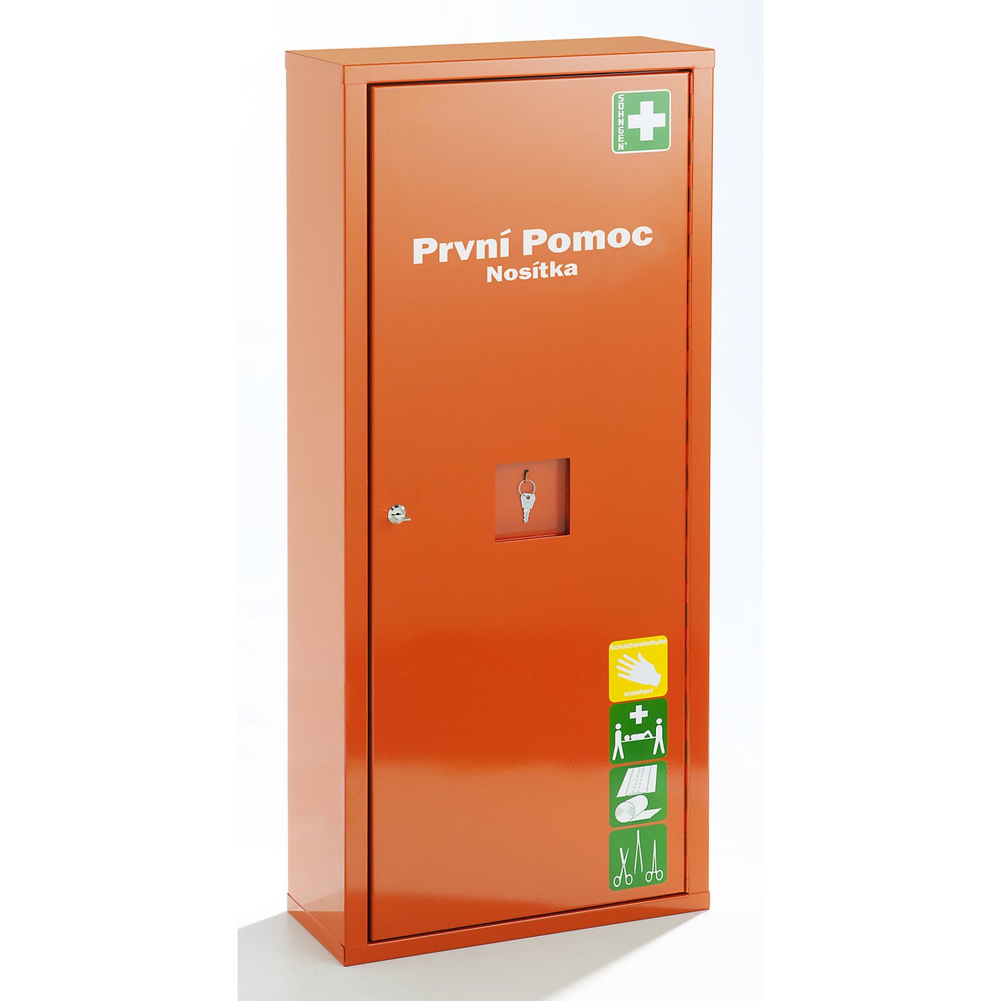 First aid cupboard, DIN 13157, with contents, HxW 1120 x 490 mm, HxW 1120 x 490 mm.