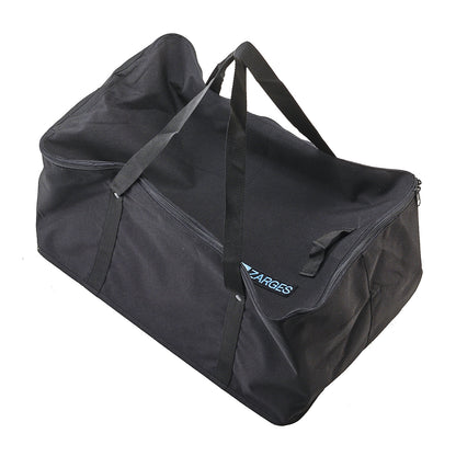 Inner pocket with cross divider, for 99 l capacity, internal dimensions LxWxH 750 x 350 x 380 mm.