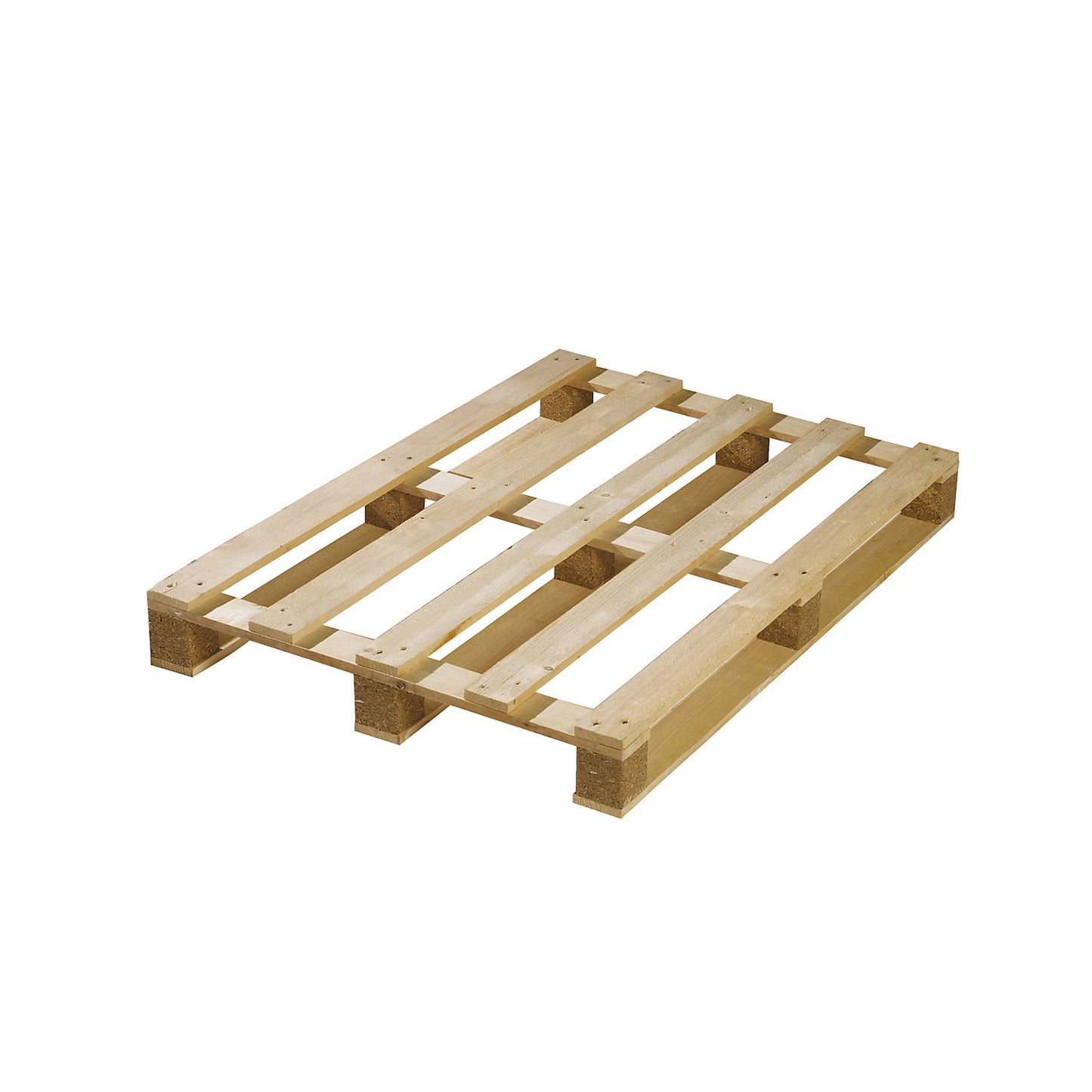 Euro lightweight wooden pallet, pack of 10, treated in accordance with ISPM 15, 1+ packs.