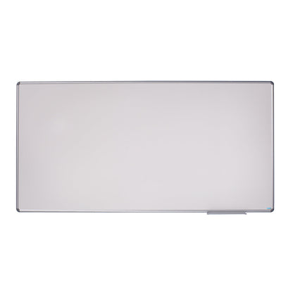 Designer notice board, sheet steel, enamel, WxH 2400 x 1200 mm.
