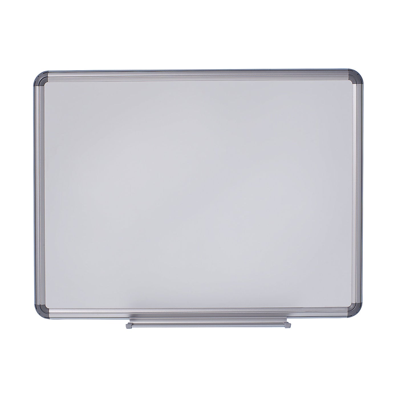 Designer notice board, sheet steel, painted, WxH 600 x 450 mm, white.