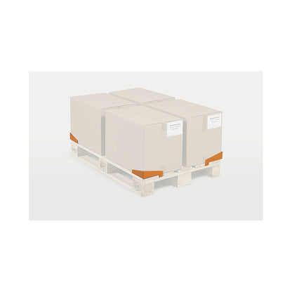 Anti-slip corner, orange, pack of 20, LxWxH 190 x 165 x 60 mm.