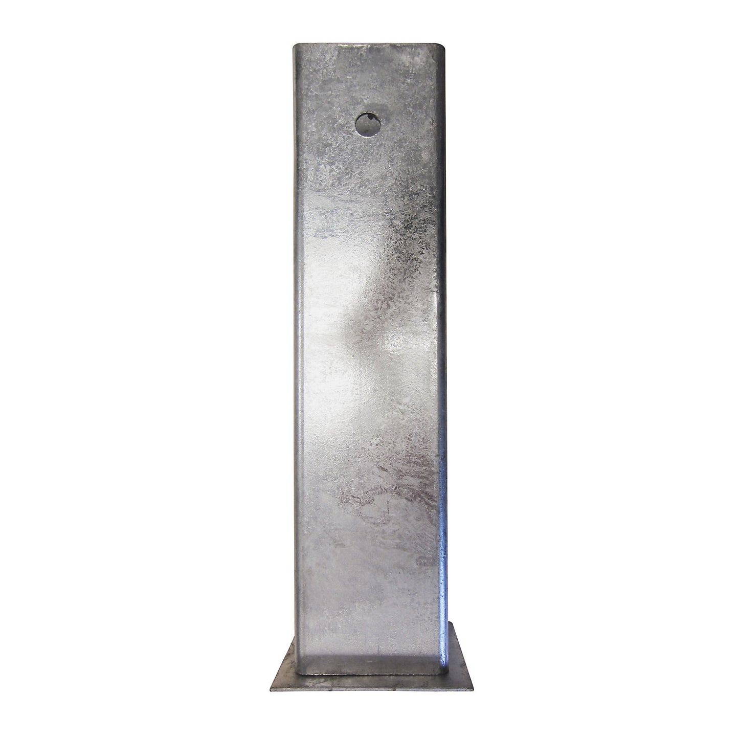 Ground sleeve, with locking cap, for gate barrier.