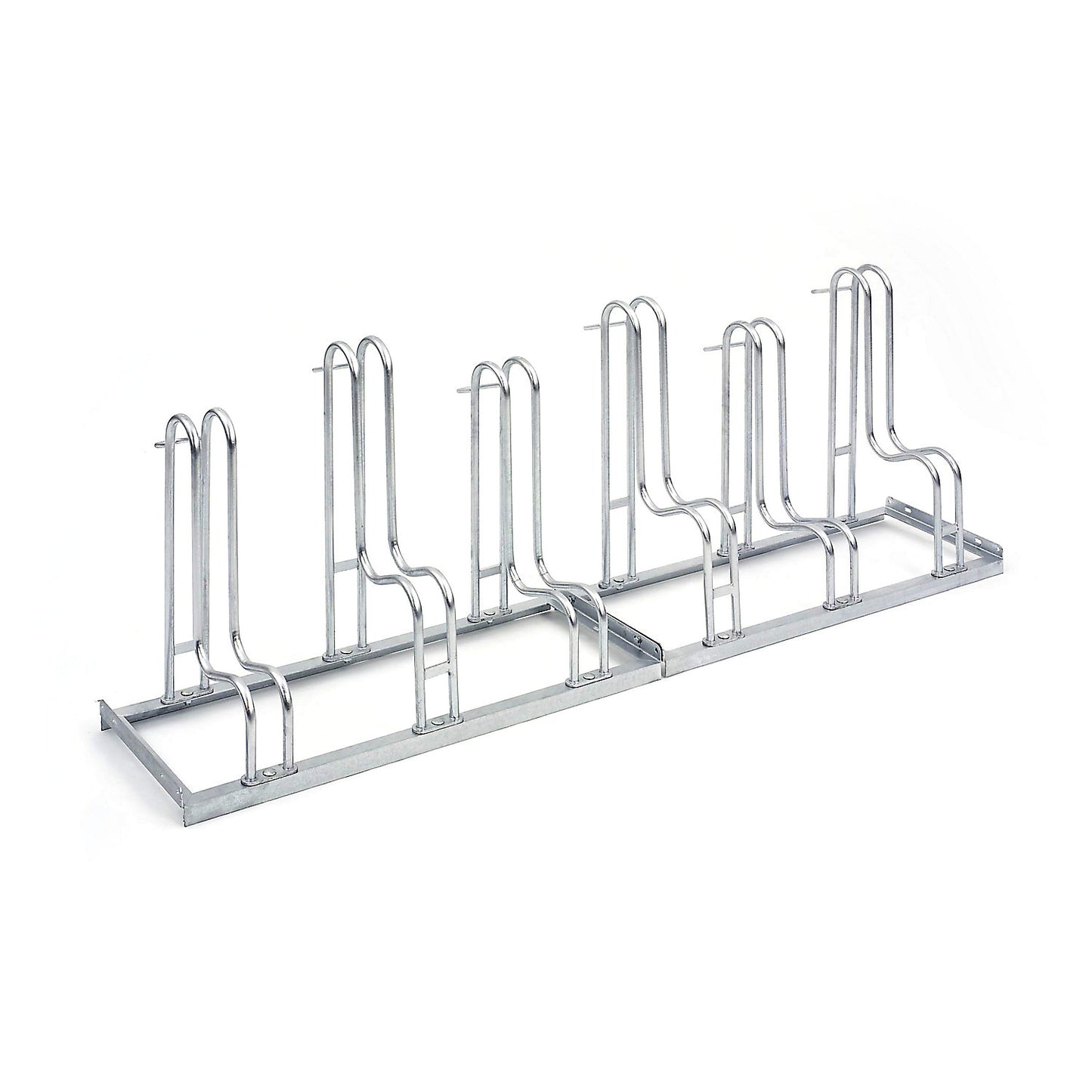 Bicycle stand, single sided, tyre width up to 55 mm, 6 parking spots.