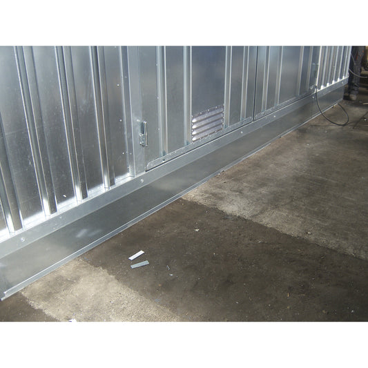 Extra cost for insulated sump tray, for external WxD 4075 x 2875 mm, for thermal containers.