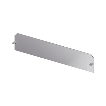 End stop, fixed small roller conveyor, track width 500 mm.