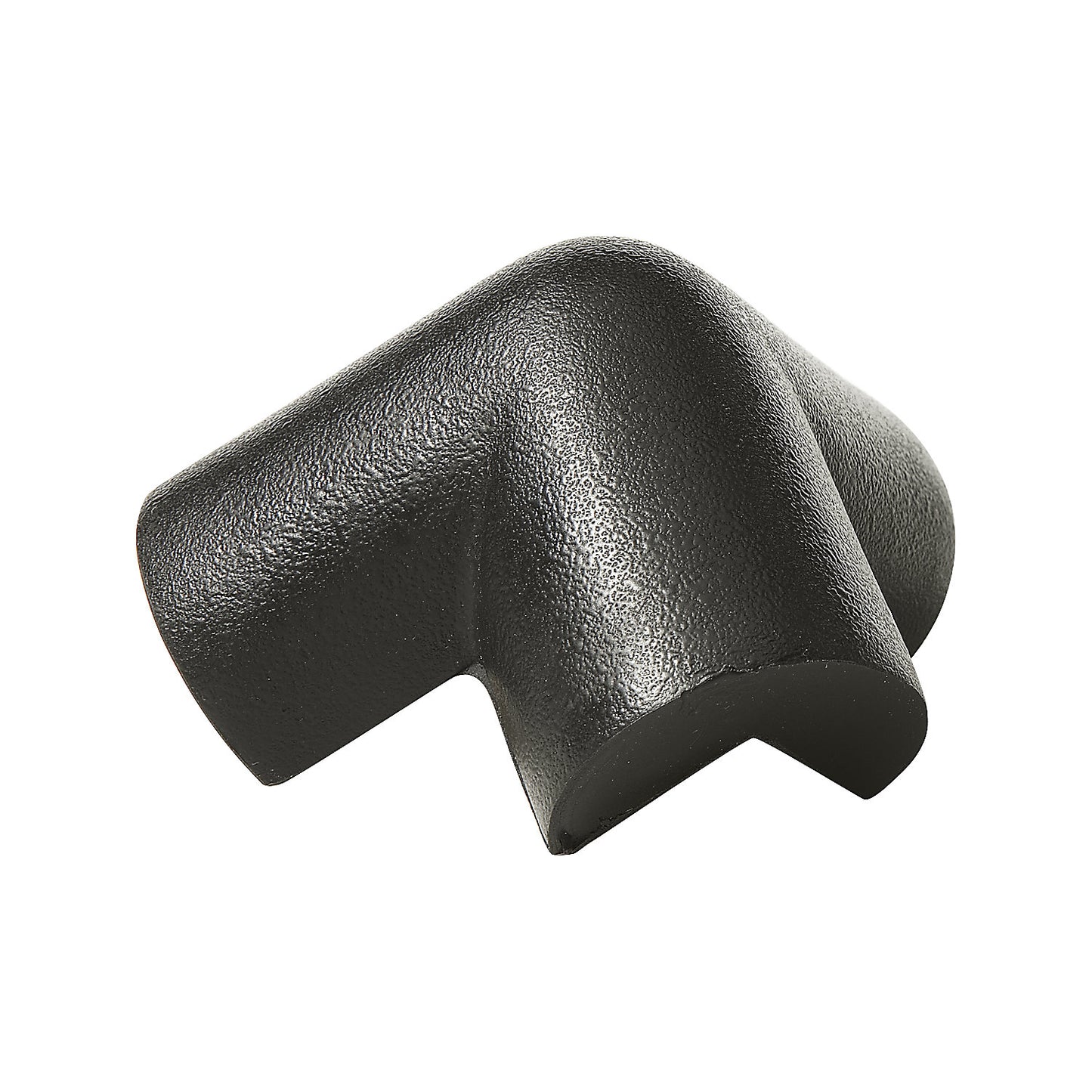 Knuffi® protective corner, type A, 3D, pack of 4, black.