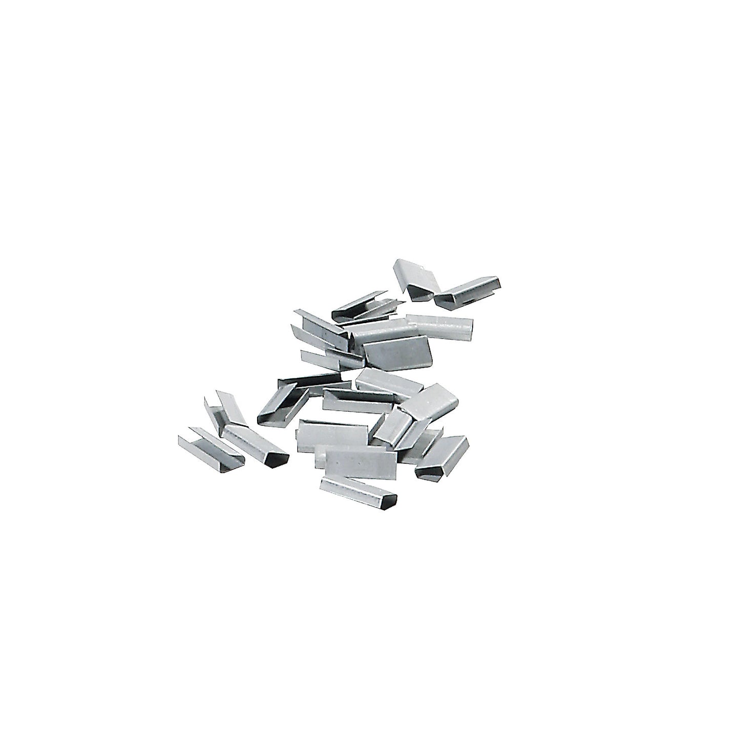 Seals, extra flat, for reinforced PP, PET strapping, width 13 mm, pack of 2000.