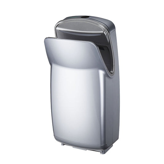 Hand dryer with infrared sensor, with infrared sensor, matt silver.