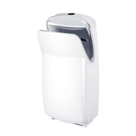 Hand dryer with infrared sensor, with infrared sensor, white.