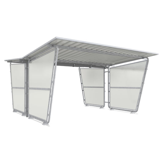 Side panel for shelter Siegen, for double-sided model, panel left/right.