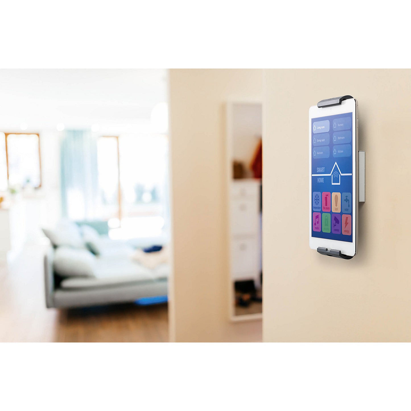 Tablet wall bracket, HOLDER WALL, for tablet sizes from 7 - 13''.